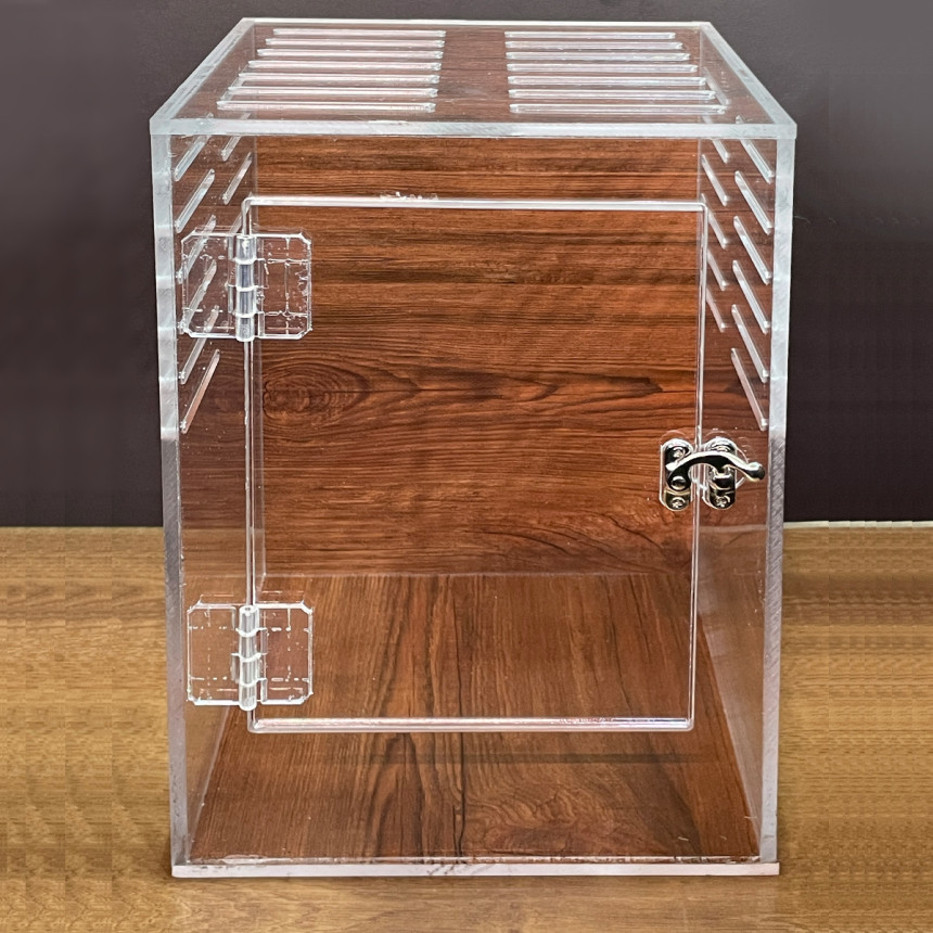 テラブロック 30 × 30 × 45 アクリル飼育ケージ ツル流木 バックスクリーン フルセット detail 8