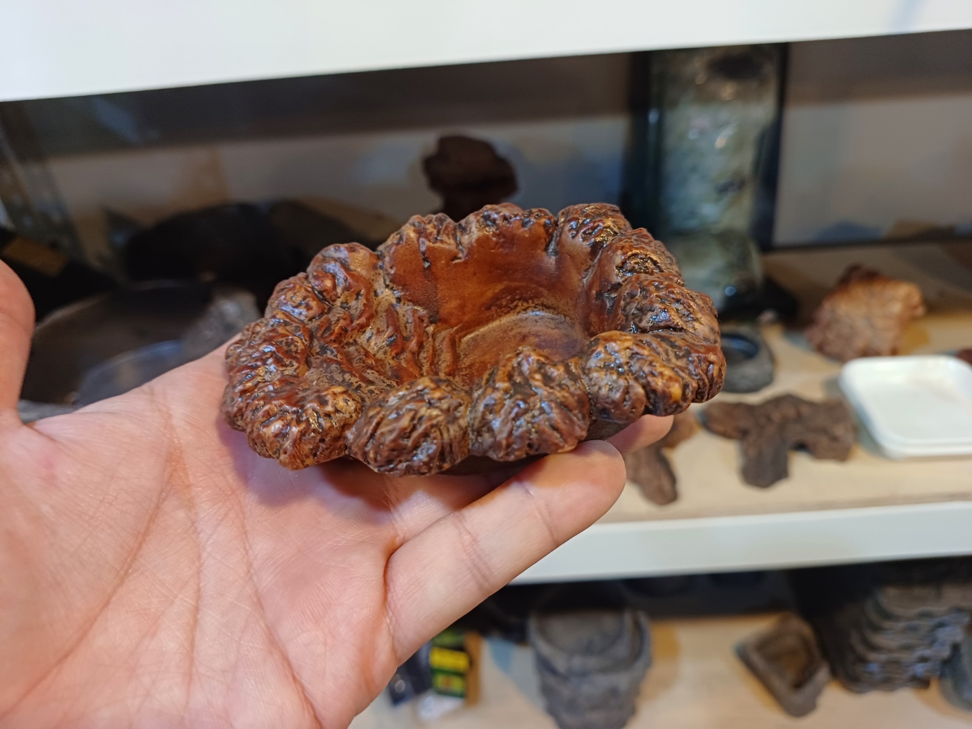 JIF ラグーン水入れ（小）塗装タイプ detail 1