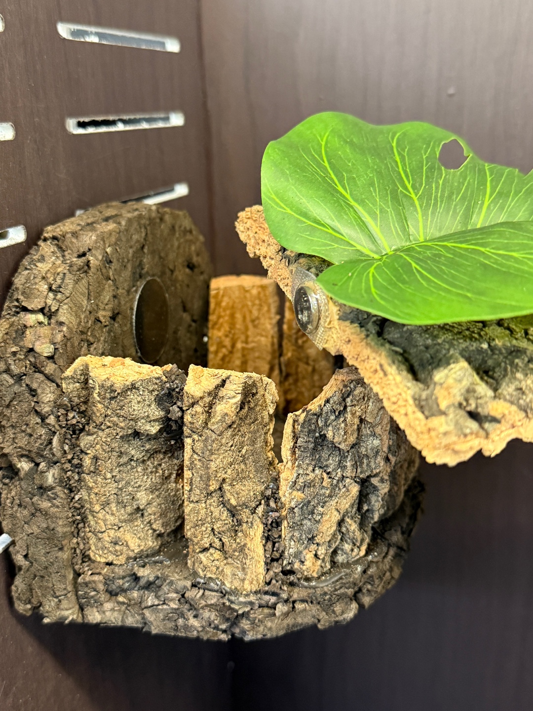 Terrablock Log Cabin Studio Hide detail 4