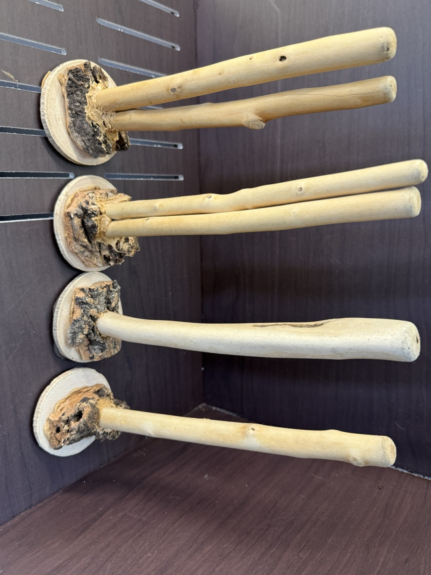 Terrablock Woodline Double Branch Platform detail 1