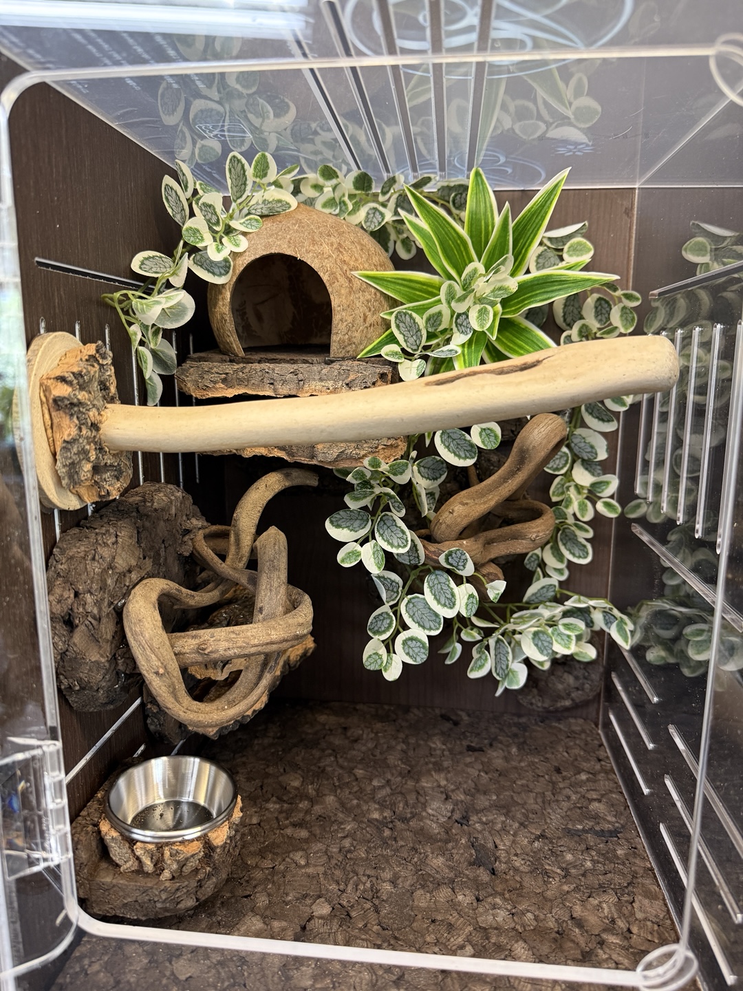 Terrablock Woodline Double Branch Platform detail 4