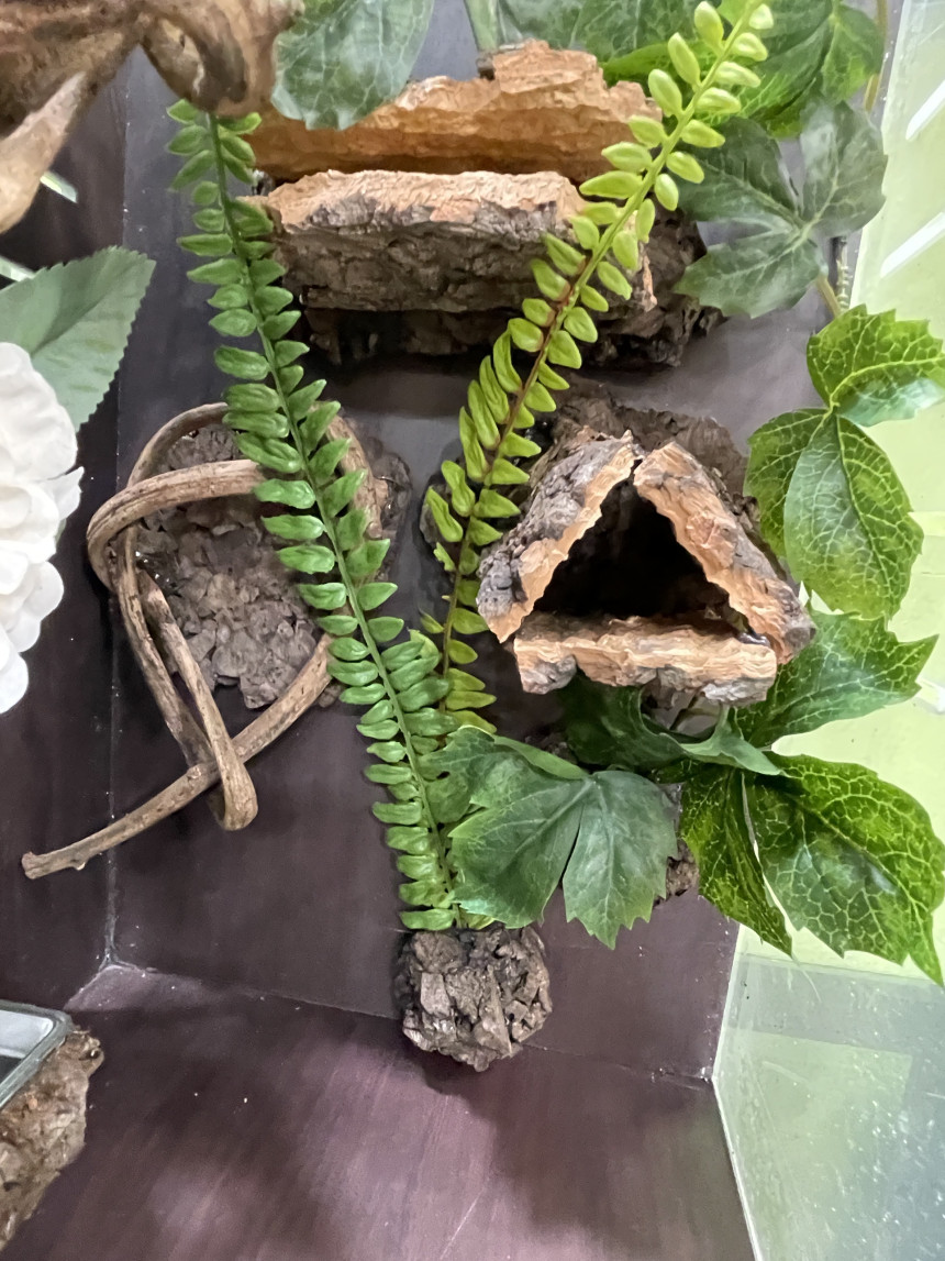 テラブロック シダリーフ（二列）人工植物ブロック detail 3