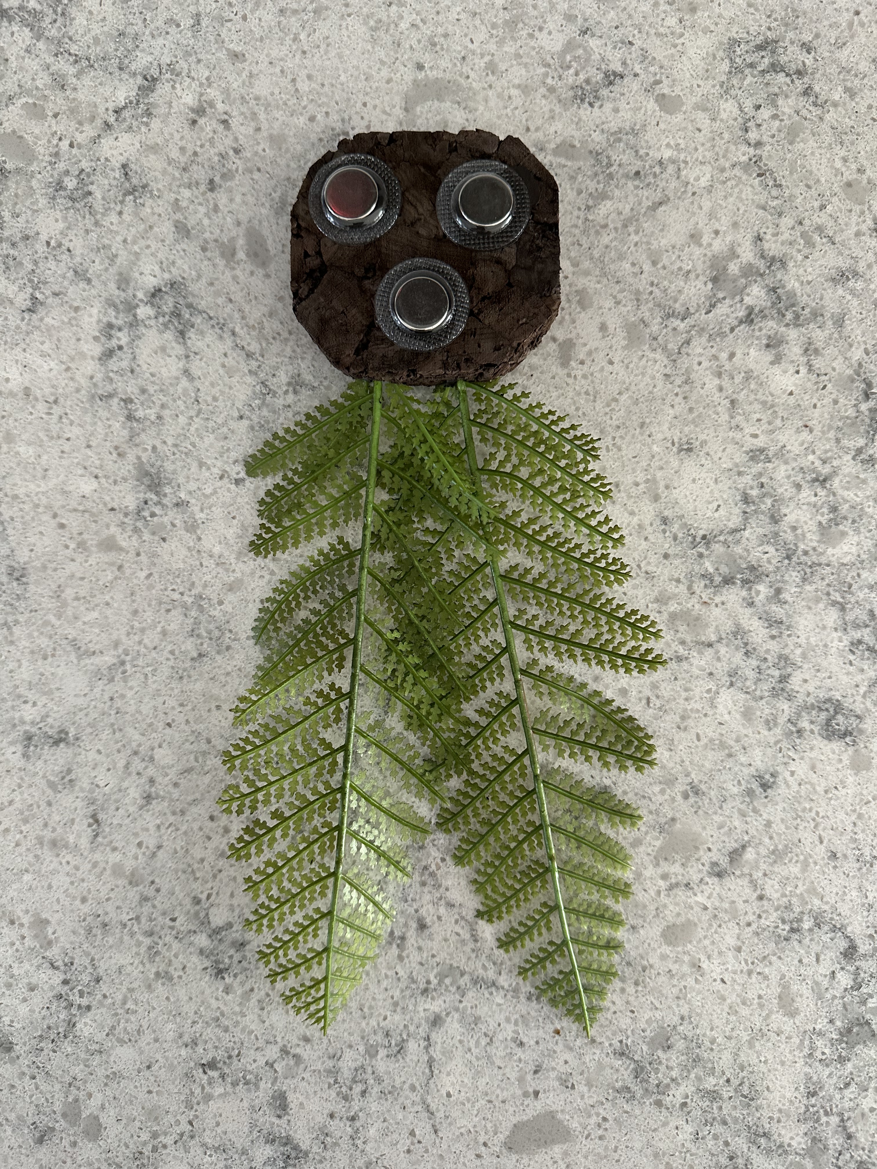 テラブロック シダ（小葉・2ライン）フェイクプラントブロック detail 2