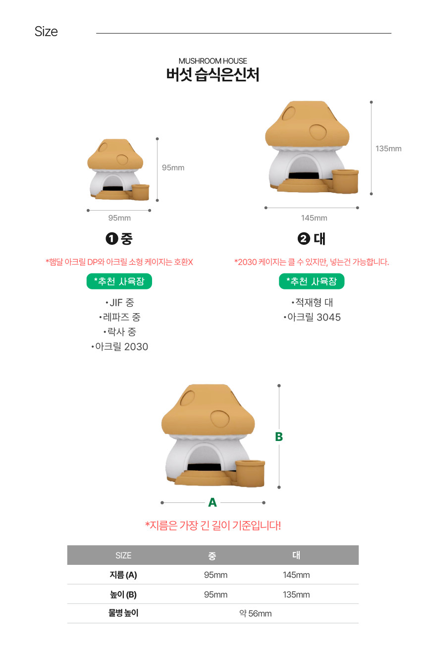 Hamdal マッシュルーム型 湿度シェルター detail 5