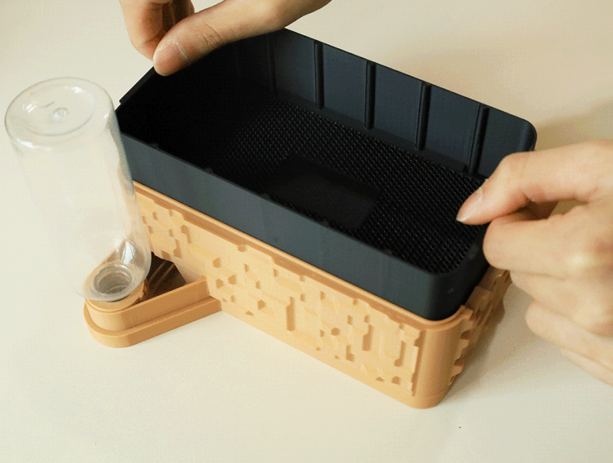 Hamdal 水苔ウェットシェルター detail 1